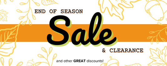 End of Season Sale & Clearance