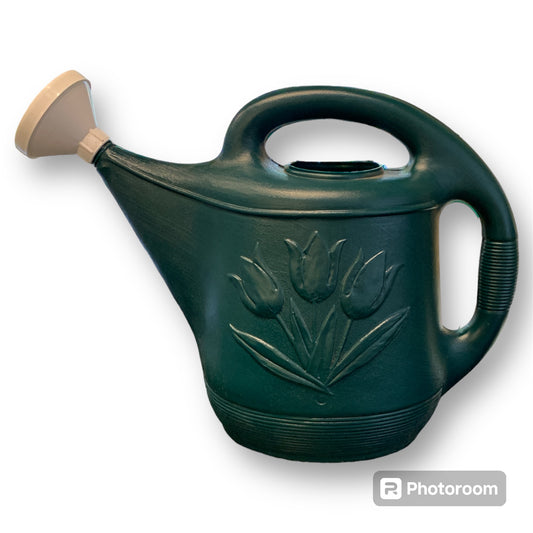 2 Gallon Dark Green Watering Can