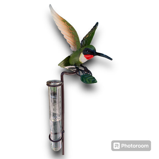 Hummingbird Rain Gauge