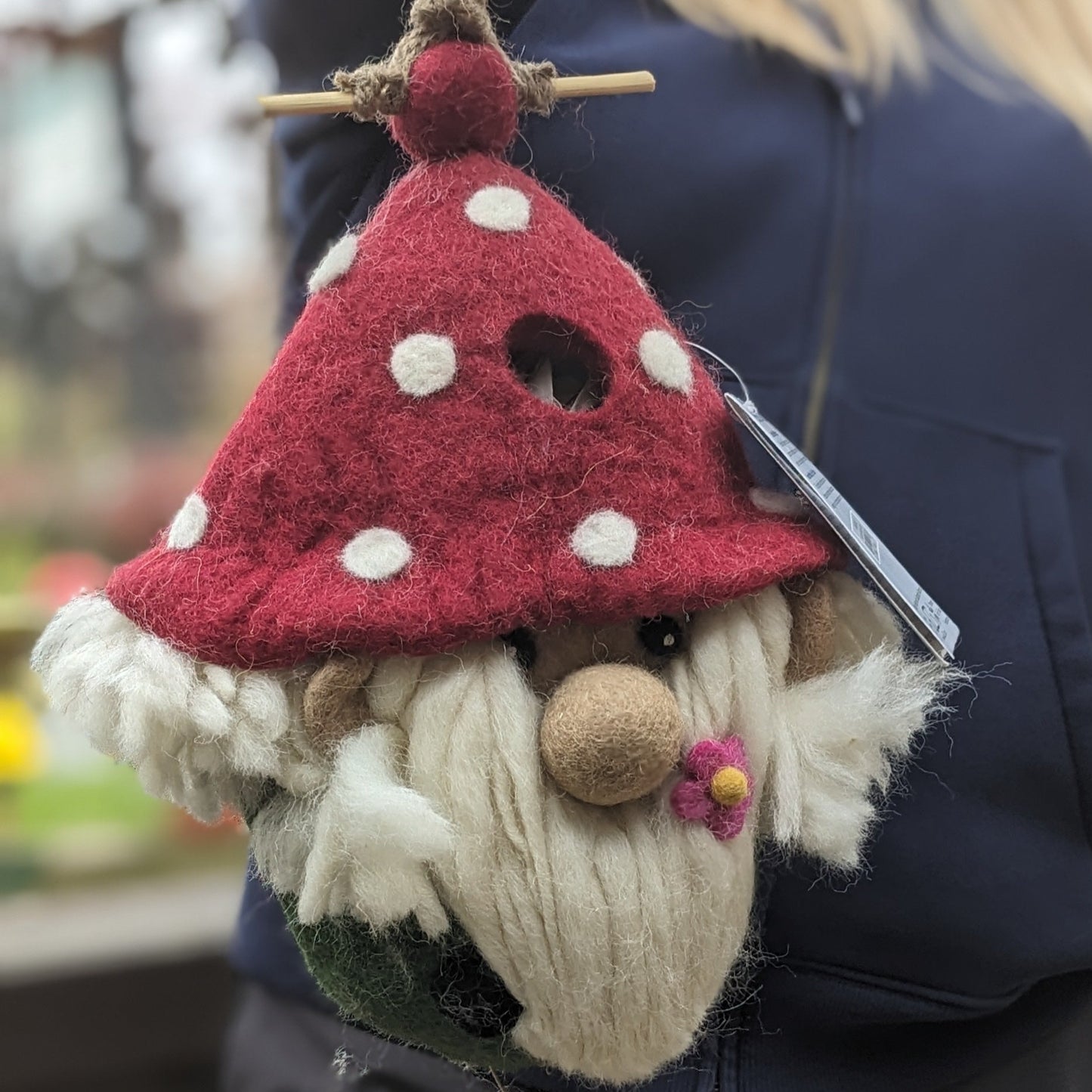 Felted Wool Birdhouses