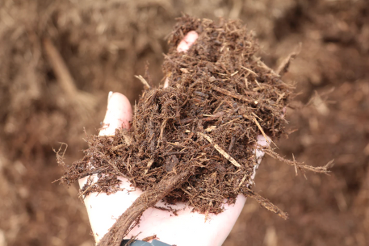 Bulk Shredded Hardwood Mulch