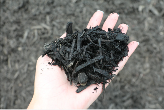 Bulk Shredded Black Mulch