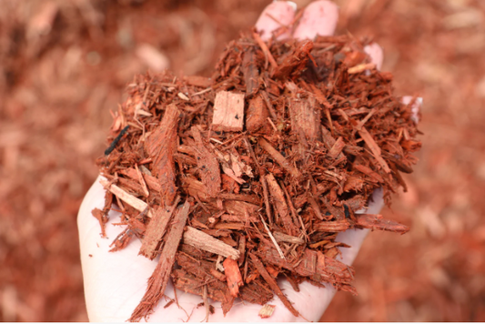 Bulk Shredded Red Mulch
